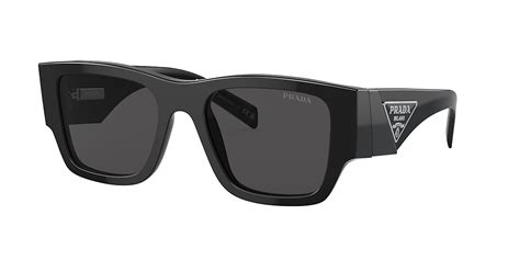 Prada PR 10ZS 54 Dark Grey & Black Sunglasses.